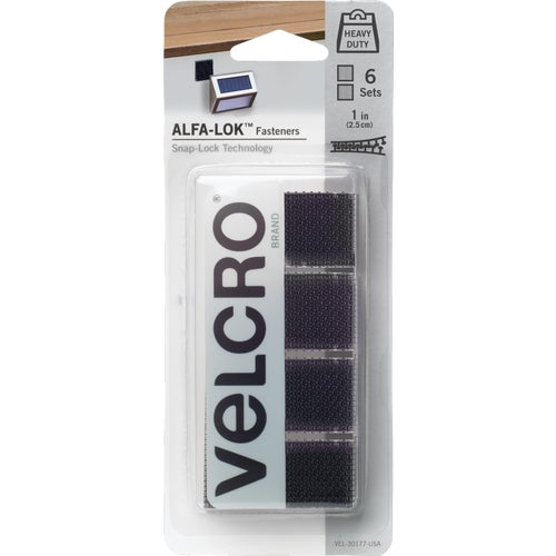 VEL-30177-USA VELCRO Brand Alfa-Lok Hook & Loop Strip