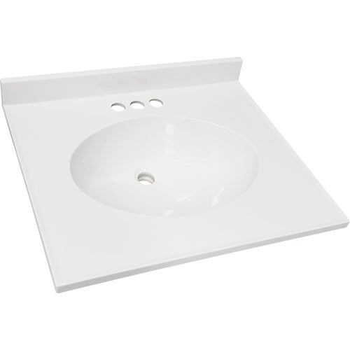 OB1917330 CraftMark High Gloss Round Bowl Vanity Top