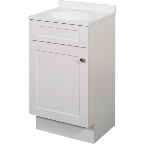 SBC18WW Zenith Zenna Home Shaker Vanity with Top