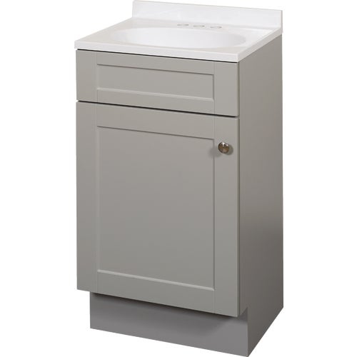 SBC18GY Zenith Zenna Home Shaker Vanity with Top