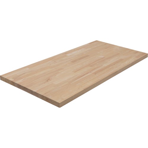 54109 VT Industries CenterPointe Unfinished Hevea Wood Butcher Block Countertop