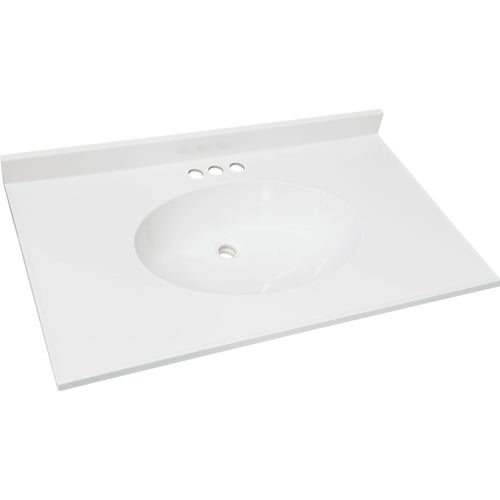 OB3119330 CraftMark High Gloss Round Bowl Vanity Top