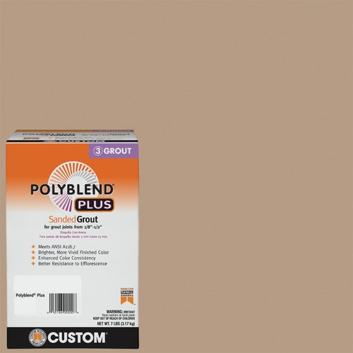 PBPG3807-4 Custom Building Products PolyBlend PLUS Sanded Tile Grout