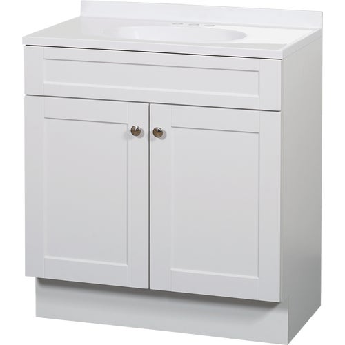 SBC30WW Zenith Zenna Home Shaker Vanity with Top