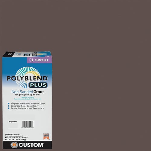 PBPG64710 Custom Building Products PolyBlend PLUS Non-Sanded Tile Grout