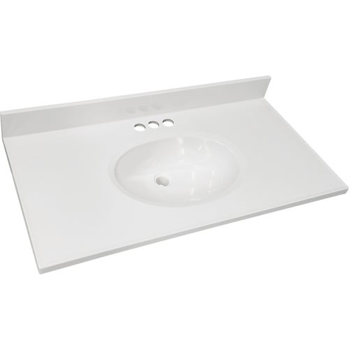 OB4922330 CraftMark High Gloss Round Bowl Vanity Top