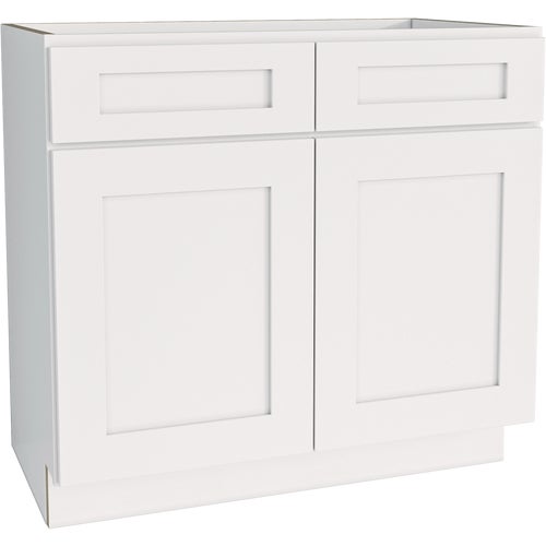 PWSB36 CraftMark Shaker Ready To Assemble Sink Base Kitchen Cabinet