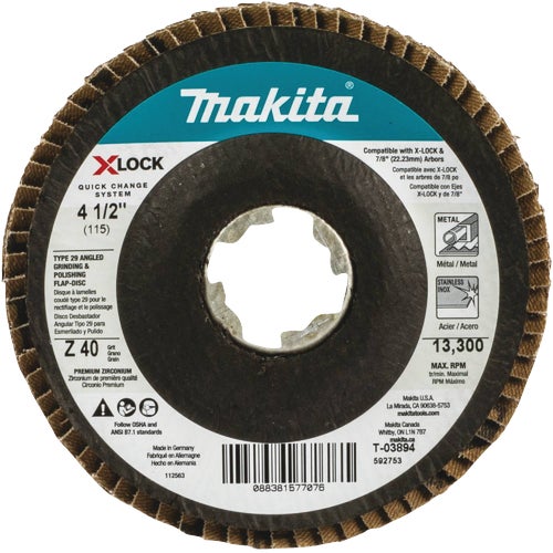 T-03894 Makita Type 29 Flap Sanding Wheel