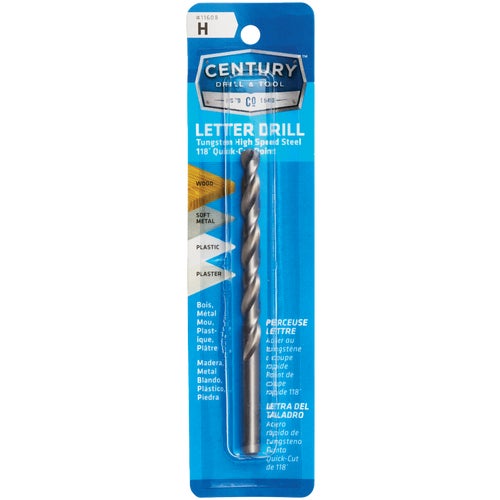 11608 Century Drill & Tool Letter Drill Bit