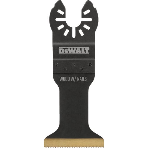 DWA4204 DEWALT Universal Fitment Titanium Wood with Nails Oscillating Blade