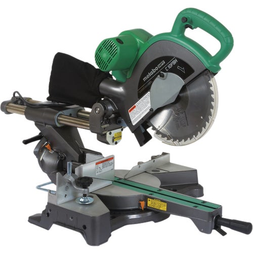 C10FSHSM Metabo HPT 10 In. 12-Amp Dual-Bevel Sliding Compound Miter Saw