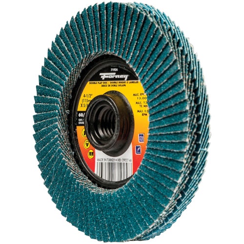 71924 Forney Type 29 Double-Sided Angle Grinder Flap Disc