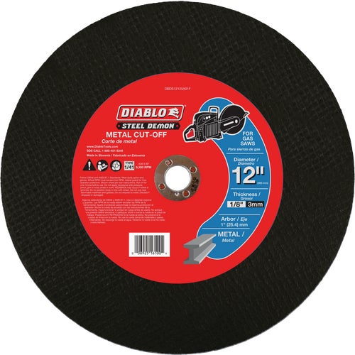 DBDS12125A01F Diablo Steel Demon Type 1/41 Cut-Off Wheel