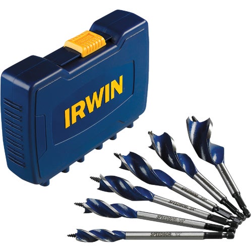 IWAX236PC Irwin Speedbor MAX 6-Piece Auger Bit Set