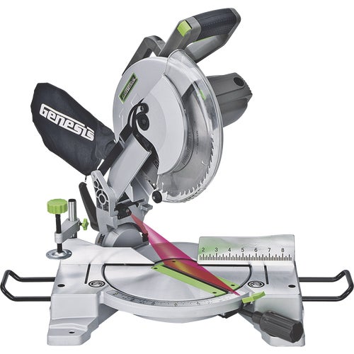 GMS1015LC Genesis Compound Miter Saw with Laser Guide