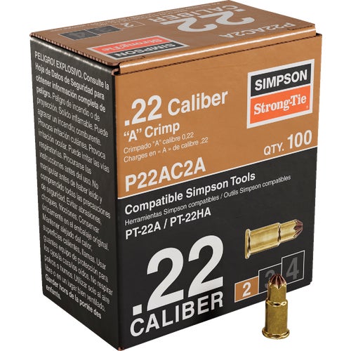 P22AC2A Simpson Strong-Tie 0.22 Powder Load