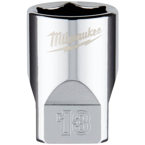 45-34-9039 Milwaukee 1/4 In. Drive Socket w/FOUR FLAT Sides