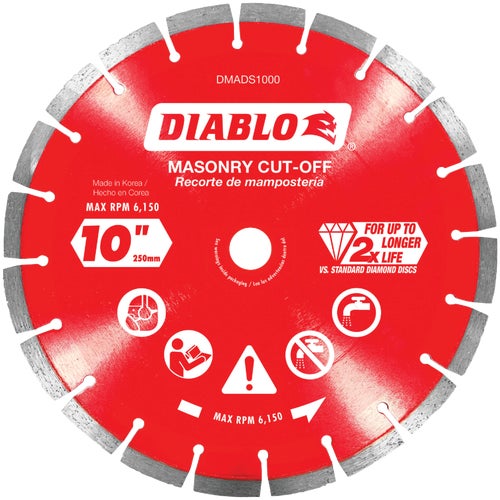 DMADS1000 Diablo Segmented Diamond Blade