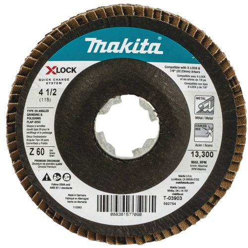 T-03903 Makita Type 29 Flap Sanding Wheel