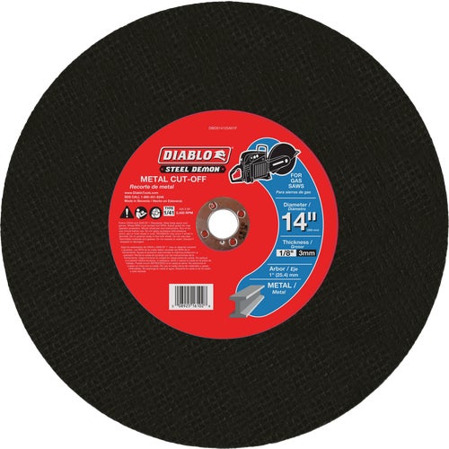 DBDS14125A01F Diablo Steel Demon Type 1/41 Cut-Off Wheel