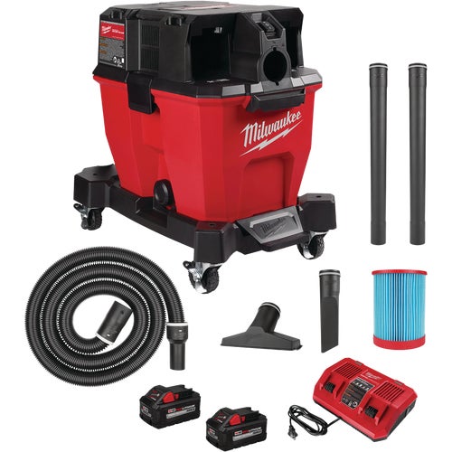 0920-22HD Milwaukee M18 FUEL Brushless Cordless 9 Gal. Wet/Dry Vacuum Kit