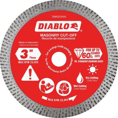 DMADC0300 Diablo Continuous Diamond Blade