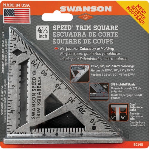 S0145 Swanson Speed Trim Rafter Square