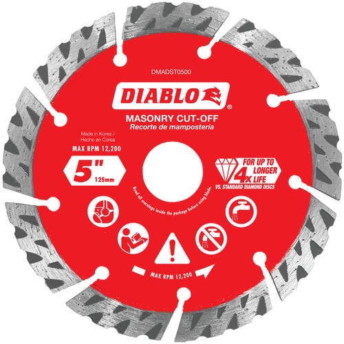 DMADST0500 Diablo Segmented Turbo Diamond Blade