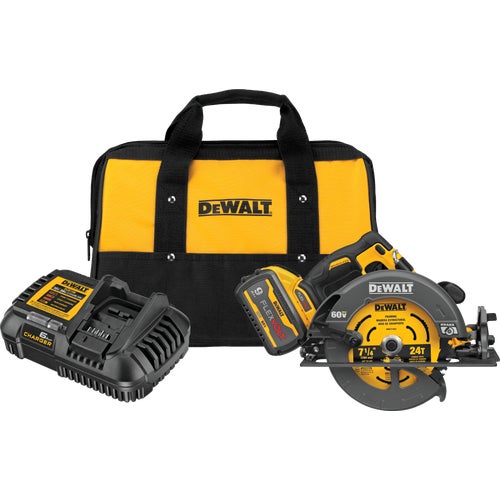 DCS578X1 DeWalt Flexvolt 60V MAX Lithium-Ion Brushless Cordless Circular Saw w/Brake Kit