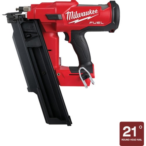 2744-20 Milwaukee M18 FUEL Lithium-Ion Brushless 21 Degree Framing Nailer - Tool Only