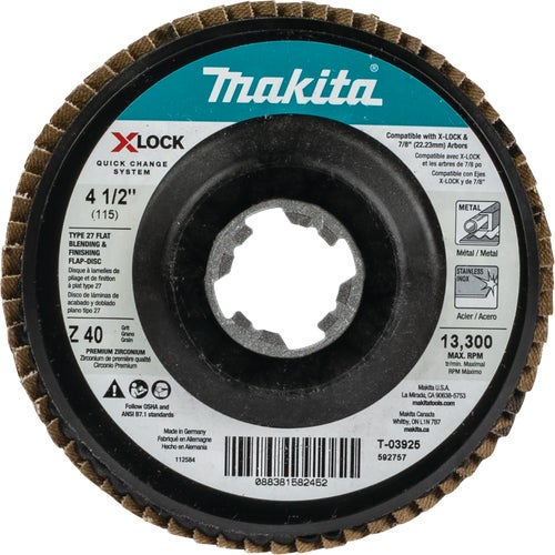 T-03925 Makita Type 27 Flap Sanding Wheel