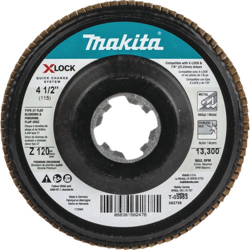 T-03953 Makita Type 27 Flap Sanding Wheel