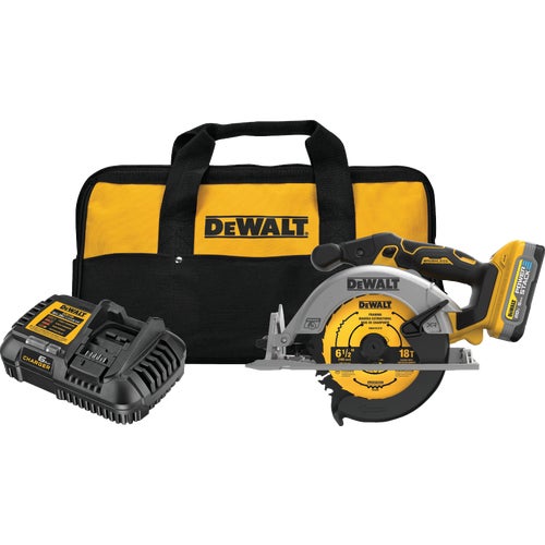 DCS565H1 DEWALT 20V MAX XR Brushless 6-1/2 In. Cordless Circular Saw Kit