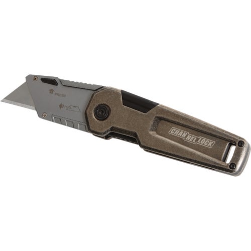 GS19018 Channellock Premium Folding Utility Knife