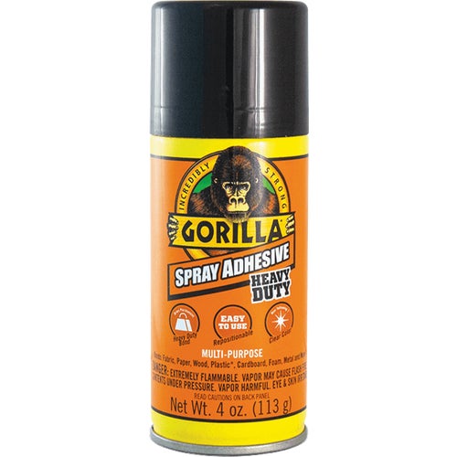 6346502 Gorilla Heavy-Duty Multi-Purpose Spray Adhesive