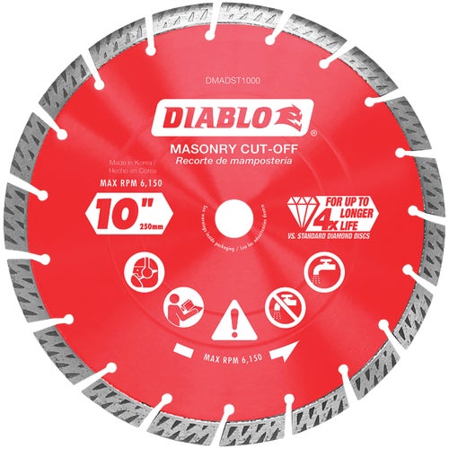 DMADST1000 Diablo Segmented Turbo Diamond Blade