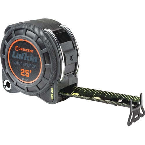 L1125B-02 Crescent Lufkin Shockforce Nite Eye Tape Measure