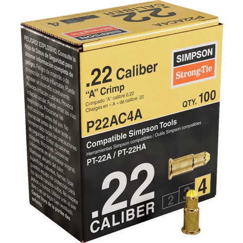 P22AC4A Simpson Strong-Tie 0.22 Powder Load