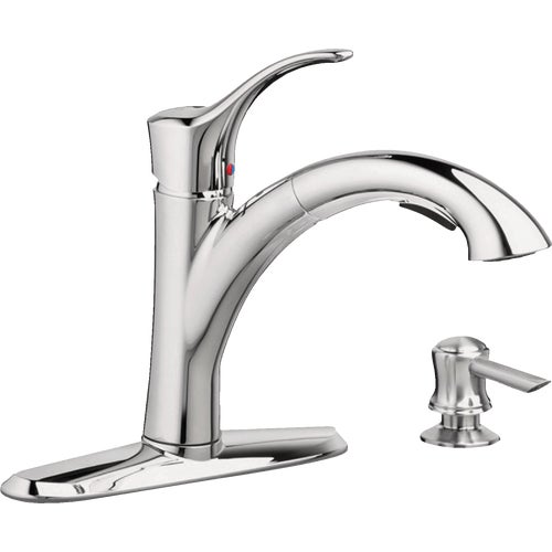 9015101.002 American Standard Mesa Single Handle Lever Pull-Down Kitchen Faucet