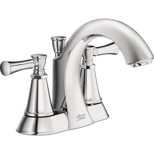 7022201.002 American Standard Chancellor 2-Handle Lever Centerset Bathroom Faucet with Pop-Up