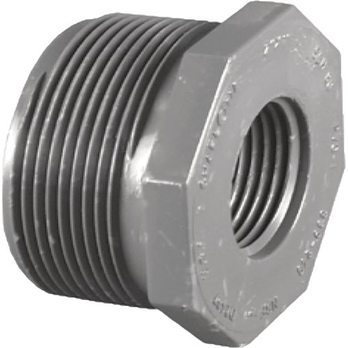 PVC 08200  1600HA Charlotte Pipe MPTxFPT Sch 80 Reducing PVC Bushing