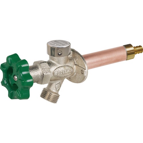 P-164X04 Prier Crimp Pex Quarter-Turn Anti-Siphon Freezeless Wall Hydrant