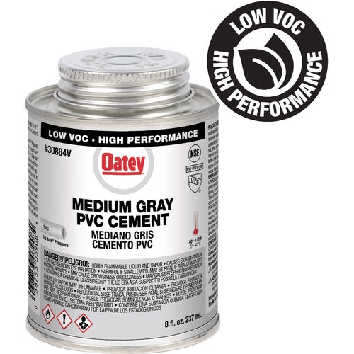 30884V Oatey Low Voc Gray PVC Cement