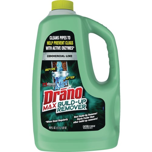 388 Drano Max Commercial Line Liquid Drain Cleaner Build-Up Remover