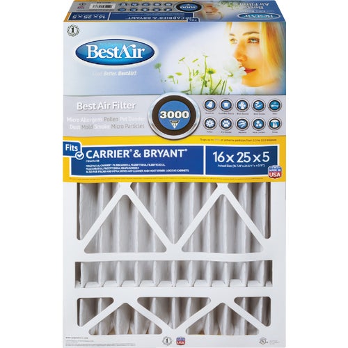 CB1625-13R BestAir Carrier/Bryant Air Filter Furnace Filter