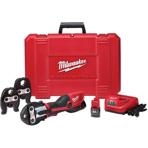 2473-22 Milwaukee M12 Force Logic Cordless Press Tool Kit