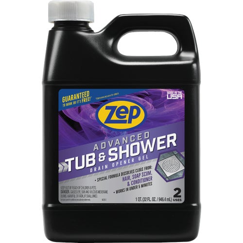 U49210 Zep Advanced Tub & Shower Drain Opener