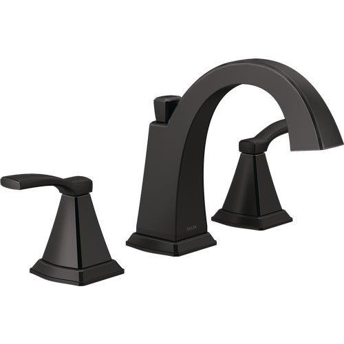 35768LF-BL Delta Flynn Matte Black Bathroom Faucet