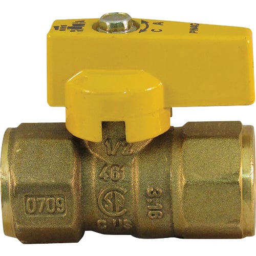 PFGV-F01TC Pro-Flex Brass Gas Valve