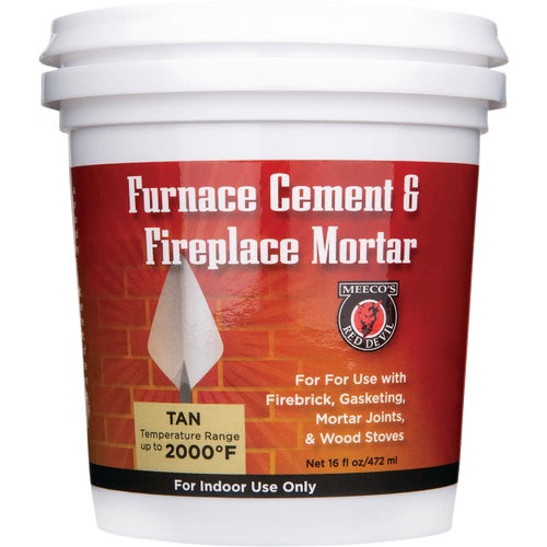 1373 Meecos Red Devil Furnace Cement & Fireplace Mortar